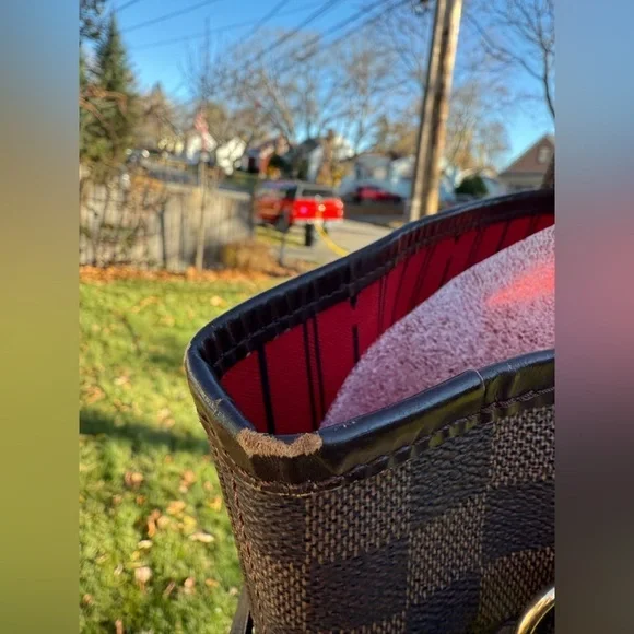 Louis vuitton neverfull MM damier ebene - Picture 9 of 17